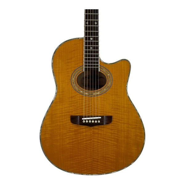 Used Yamaha DW-7 DREADNOUGHT ACOUSTIC GUITAR Solid Top Acoustic