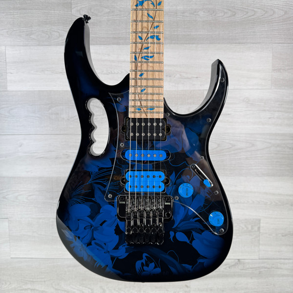 Used Ibanez AXION LABEL S61AL BLACK MIRAGE Super S Electric Guitar