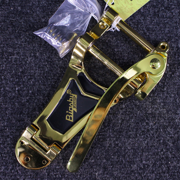 Used Bigsby B70G VIBRATO BRIDGE GOLD Guitar Hardware