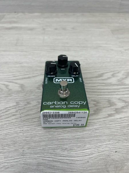 MXR Carbon Copy Bright Analog Delay/USED Used MXR CARBON COPY BRIGHT Delay Pedal