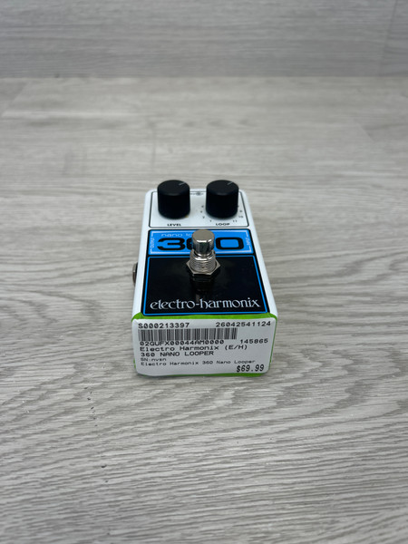 Used ELECTRO HARMONIX 360 NANO LOOPER Guitar Pedal