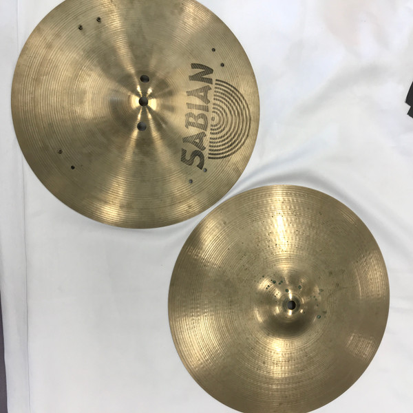 Used Zildjian ZXT HI HATS 14 Hi Hat Cymbals 14