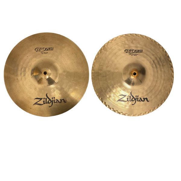 Used Zildjian ZXT HI HATS 14 Hi Hat Cymbals 14