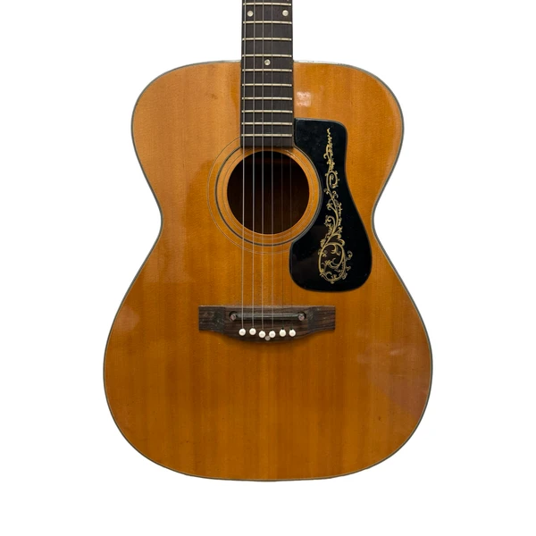 Used Stella HARMONY 6137 Vintage Solid Top Acoustic Guitar Natural