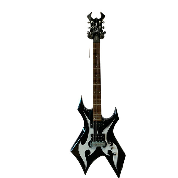 Used BC Rich WARLOCK BRONZE Pointy Electric Guitar Black 6-String