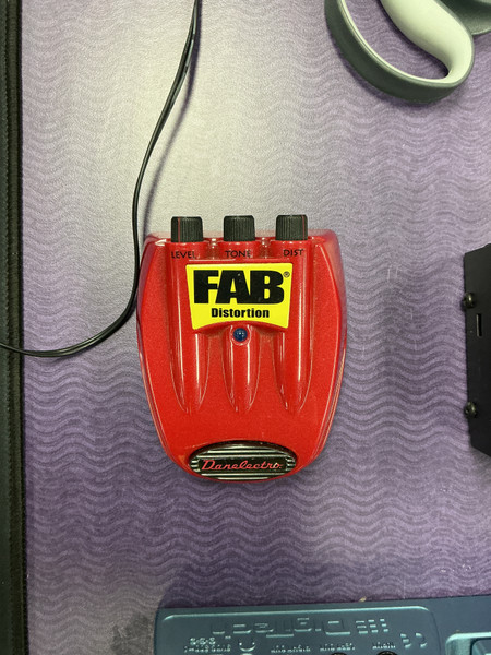 Used Danelectro FAB METAL Distortion Pedal