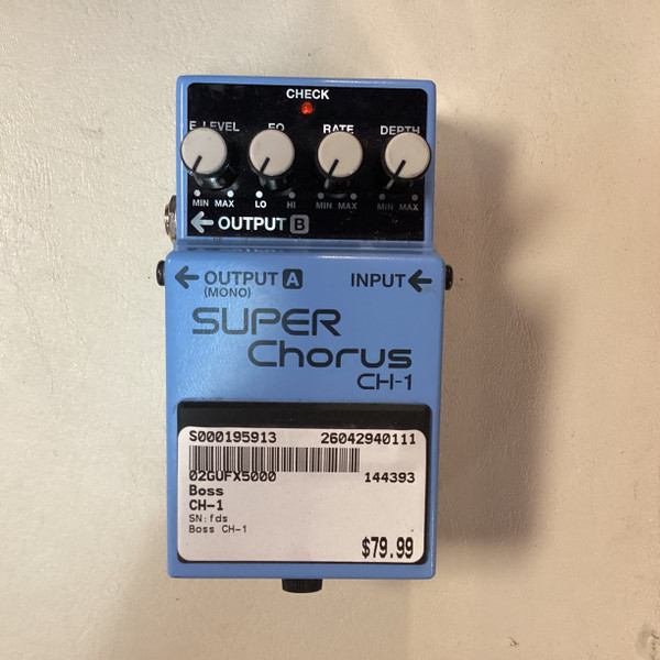 Used Guyatone MICRO CHORUS Chorus Pedal