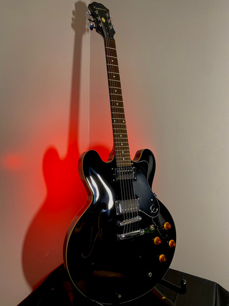Used Ibanez ASV93-TDL 5B-01 Semi-Hollow Electric Guitar Sunburst 6
