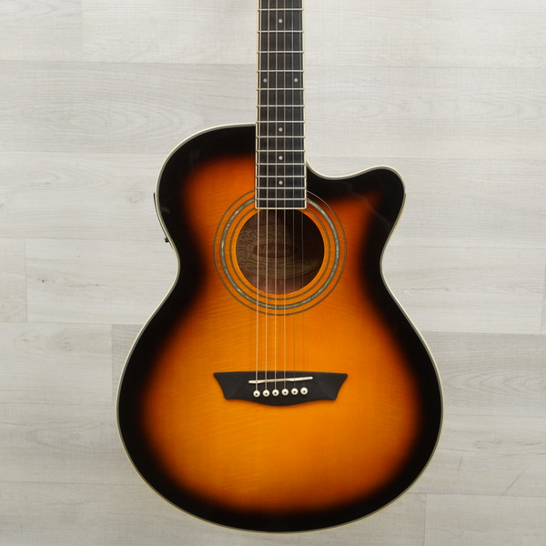 Used Yamaha FX335C Laminate Top Acoustic Guitar Black