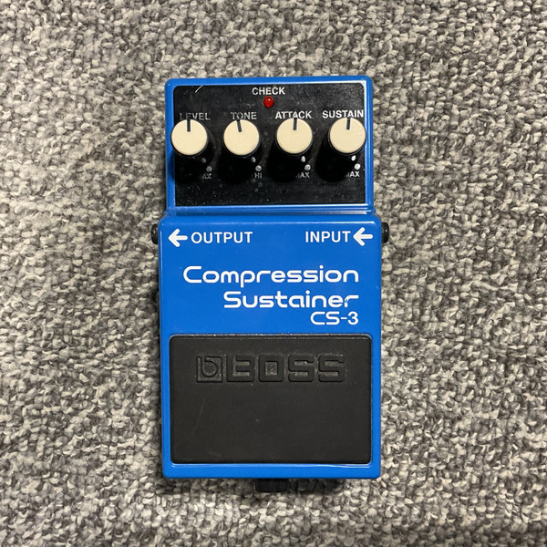 Used Boss CS-3 BOSS COMPRESSOR Compressor Pedal