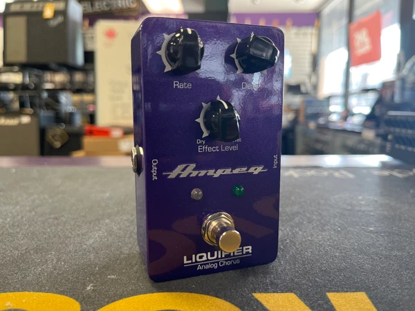 Used VISUAL SOUND H2O LIQUID CHORUS ECHO Guitar Pedal