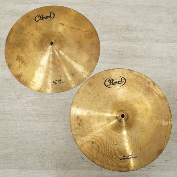 Used Zildjian 14 IN ZXT BOTTOM HI HAT Hi Hat Cymbals 14