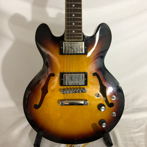 Used Epiphone DOT EB Semi-Hollow Electric Guitar Black 6-String