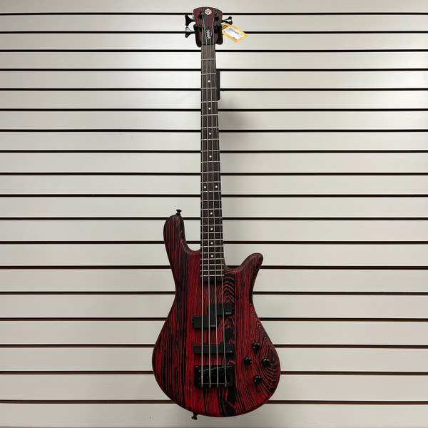 Used Spector NS PULSE 4 Bass Guitar Red 4-String