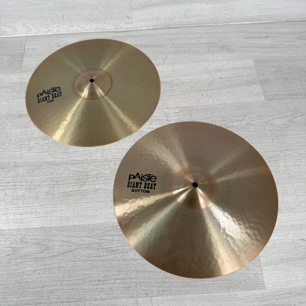 Used Zildjian 13IN A NEW BEAT HI HATS Hi Hat Cymbals 13