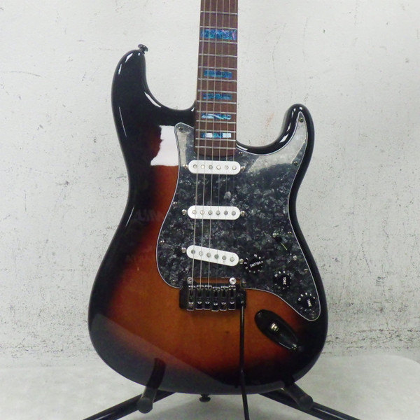 Used Greco SUPREME SOUND BUSTER S Type Electric Guitar Blue 6-String