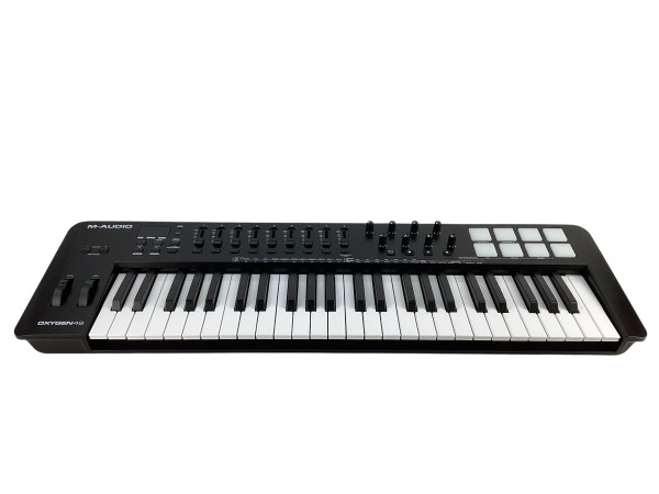 Used M-Audio KEYSTATION 49 MIDI CONTROLLER 49-Key Controller 49-Key
