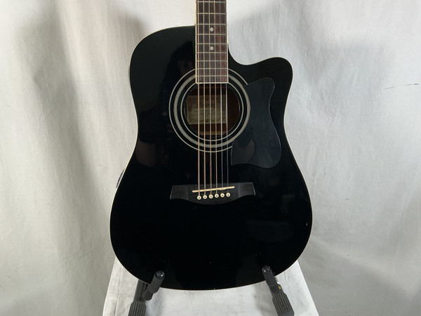 2/11迄更に値下げ！！希少ブラックIbanez AW70アコースティックギター Used Ibanez AW10 ACOUSTIC GUITAR Laminate Top Acoustic Guitar Natural