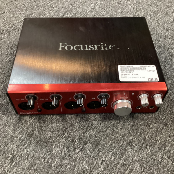 Used Apogee QUARTET Computer Interface 4 A/D Recording Inputs