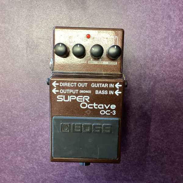 Used Boss OC-3 SUPER OCTAVE Octave Pedal