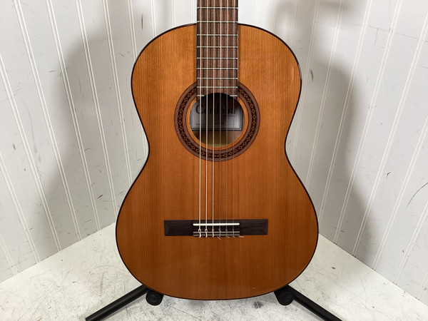 Used Samick GREG BENNETT OM-8CE Laminate Top Acoustic Guitar Natural