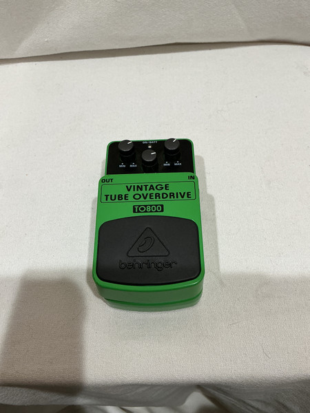 ベリンガー　VINTAG TUBE OVEPDRIVE 5,000円台で本格ヴィンテージサウンド!「Behringer VINTAGE TUBE
