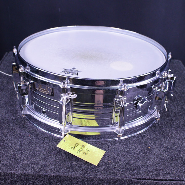 Used Pearl JJ1365 JOEY JORDISON SIGNATURE SNARE Metal Snare Drum 13