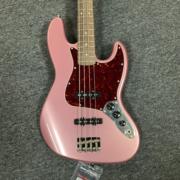 Squier Jazz Bass ピンク Squier Affinity Series Jaguar Bass H - Shell Pink, Sweetwater