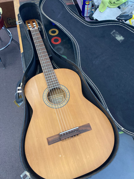 Used Gretsch 6003 Vintage Solid Top Acoustic Guitar Natural