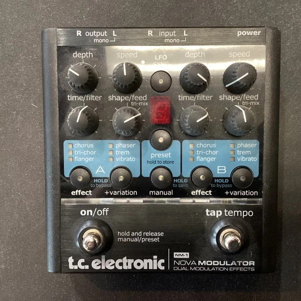 Used TC Electronic NOVA MODULATOR NM1 Chorus Pedal