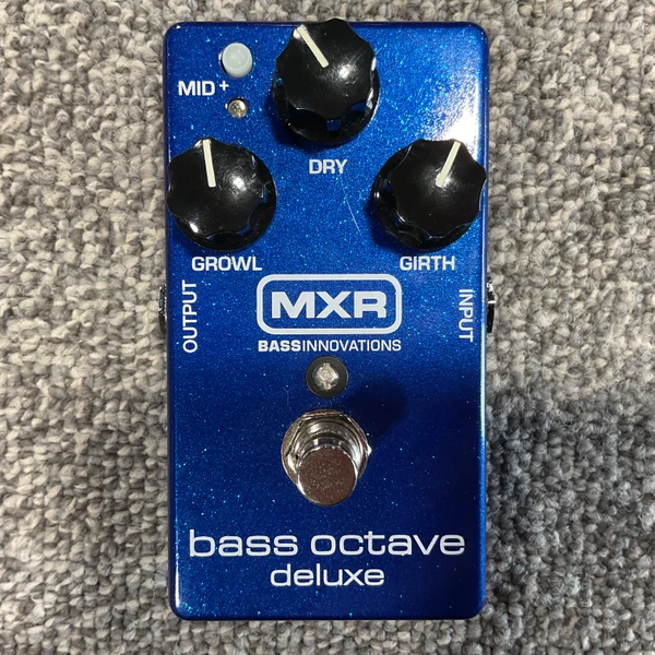 Used MXR BASS OCTAVE DELUXE Octave Pedal