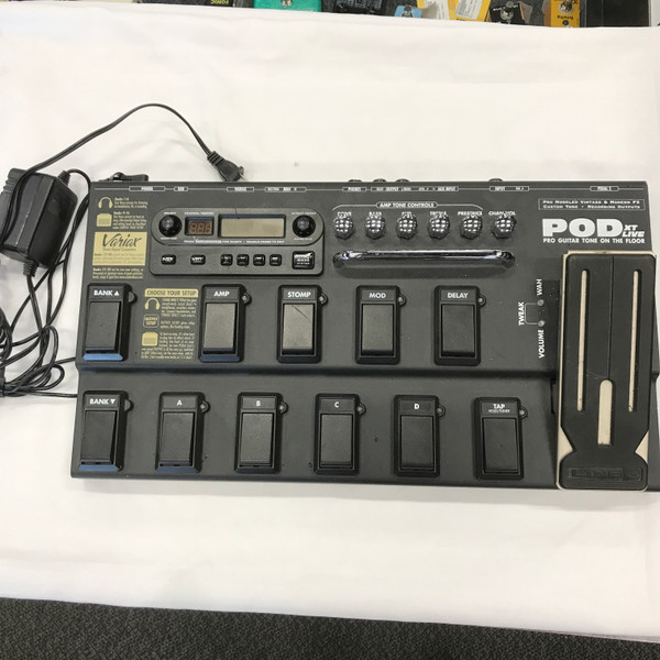 Used Line 6 POD XT LIVE Floorboard Amp Modeling + FX
