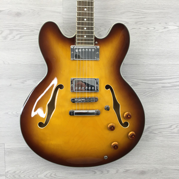 Used Jay Turser SEMI HOLLOW Semi-Hollow Electric Guitar Purple 6