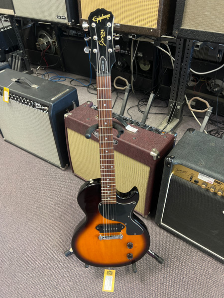Used Epiphone LES PAUL SL LP Type Electric Guitar Yellow 6-String