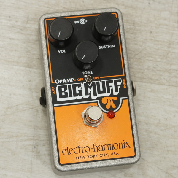 Used Electro Harmonix Op Amp Big Muff Pi Fuzz Pedal