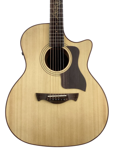 Used Guild D140CE Solid Top Acoustic Guitar Natural