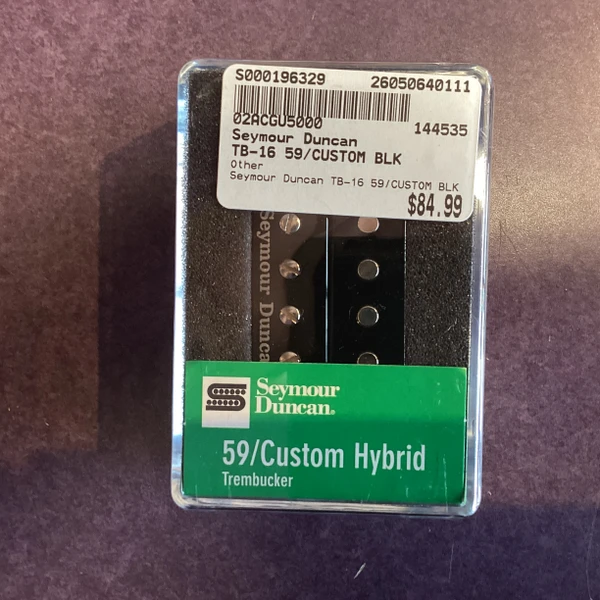 Used Seymour Duncan BENEDETTO A-6 NECK PICKUP Guitar Pickup