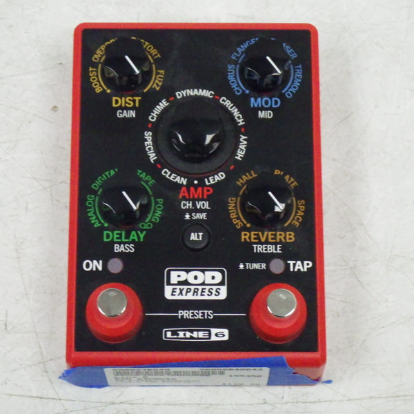 Used Line 6 FIREHAWK FX Floorboard Amp Modeling + FX
