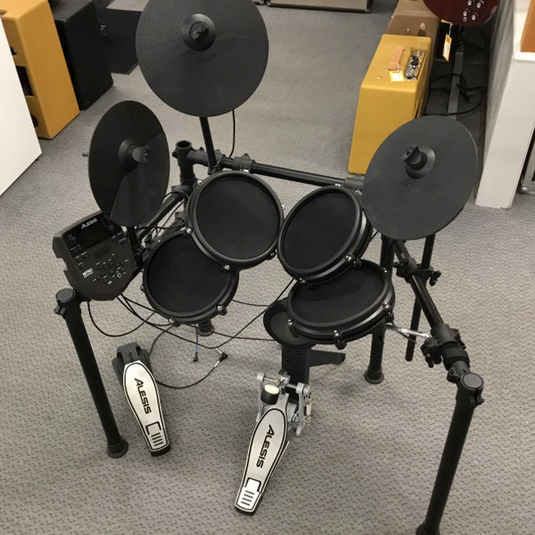 Used Alesis NITRO DM7X MESH KIT W/AC Electronic Drum Kit