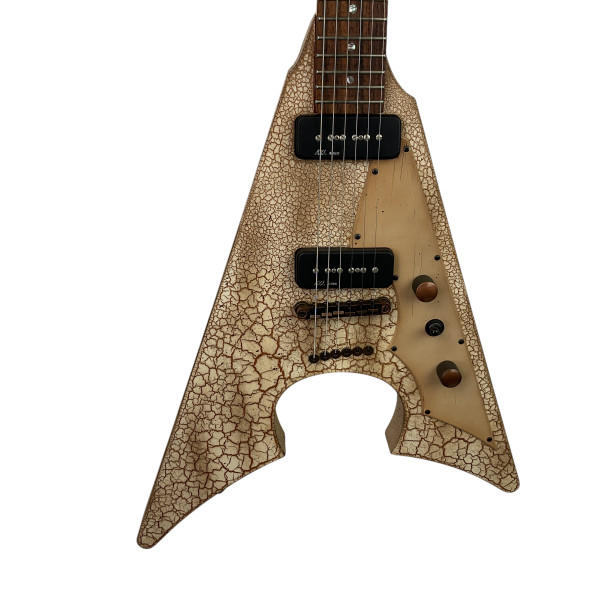Used Silvertone PAUL STANLEY APOCALYPSE Pointy Electric Guitar