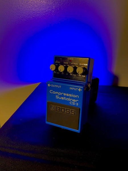 Used Boss CS-3 COMPRESSION SUSTAINER Compressor Pedal