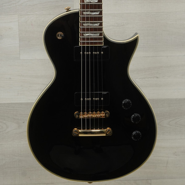 Used Fernandes Burny RLC-55 Reissue Electric Guitar Black