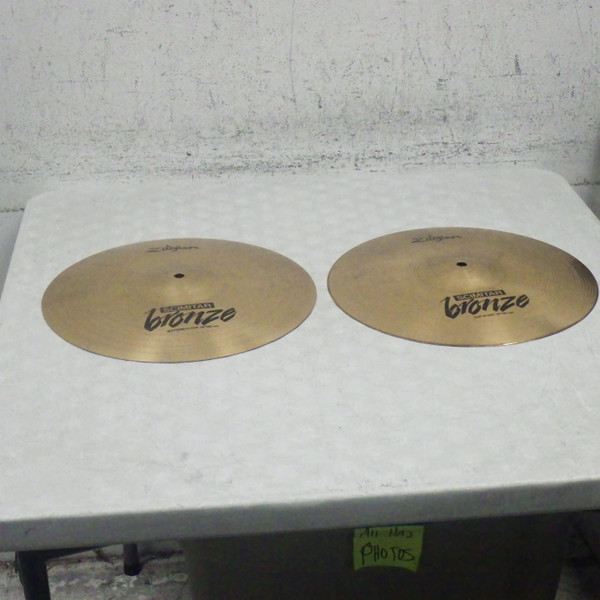 Used Zildjian ZXT HI HATS 14 Hi Hat Cymbals 14
