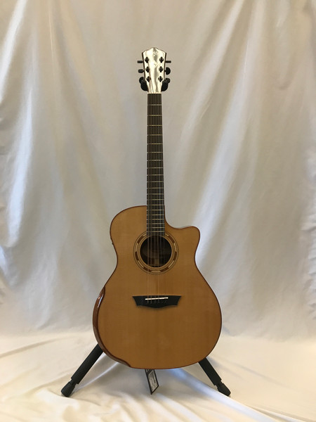 Used Epiphone BLUES MASTER Solid Top Acoustic Guitar Natural