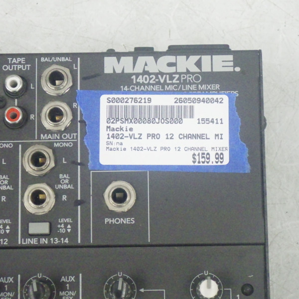 Used Behringer XENYX X1222USB Mixing Console