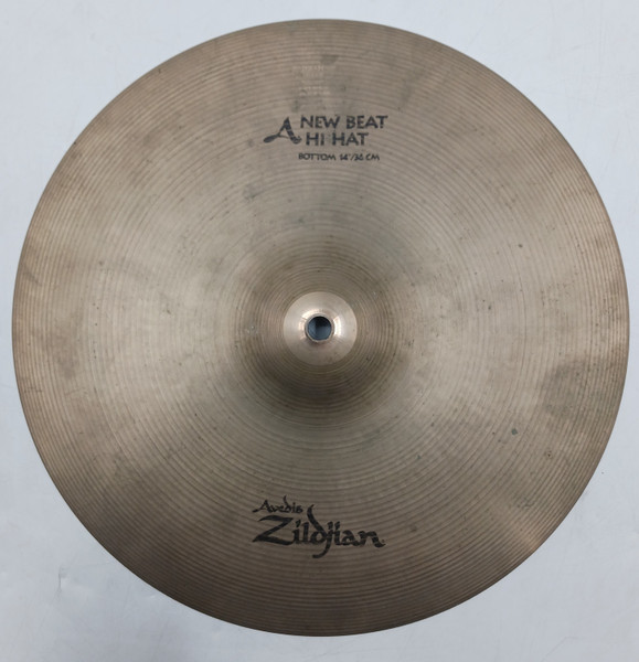 Used Zildjian K/z Dyno Beat Hi Hat Cymbals 13 - Inch