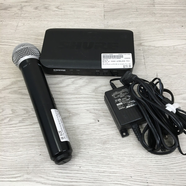 Used Shure PGX4 PGX2 SM58 Wireless Microphone