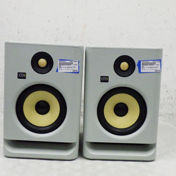 Used KRK ROKIT POWERED 8 RPG28 PAIR Powered Studio Monitor