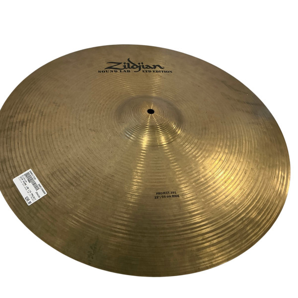 Used Zildjian 20 IN A CUSTOM FLAT TOP RIDE Ride Cymbal 20