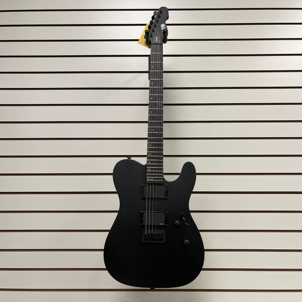 Used LTD TE-401 T-TYPE BLACK SATIN T Type Electric Guitar Black 6